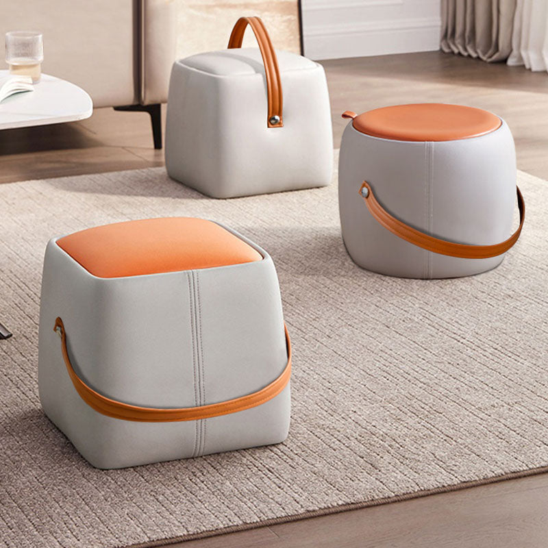 Tabitha Mini Saddle Footstool