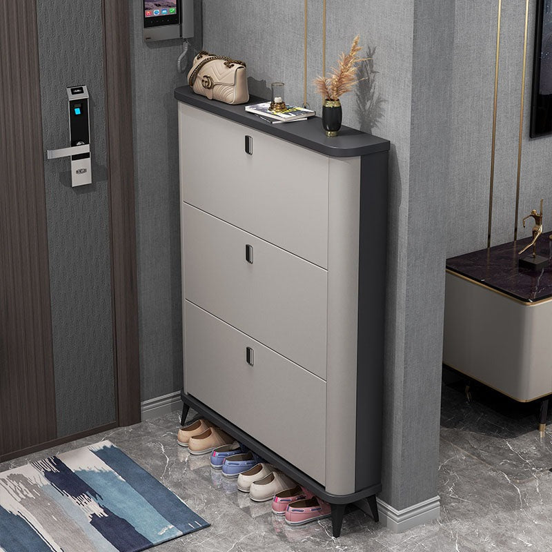Amos Shoe Storage, Grey