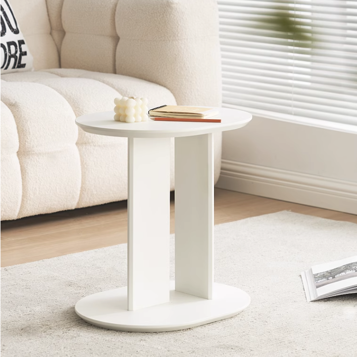 Ebenezer Side Table, White