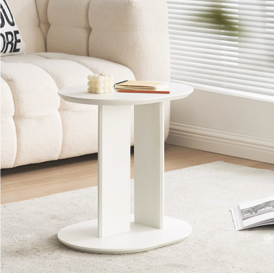 Ebenezer Side Table,  White